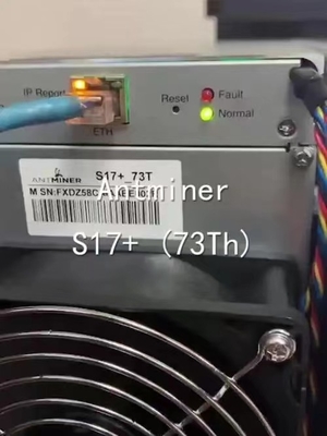 Asic 비트마인 앤트미네르 S17+ 73T 3 kw S17 이상 광부 340mm*178mm*304.3mm