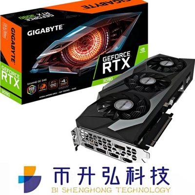 ETH 마이닝 기가바이트 지포스 RTX 3090 OC 24GB 다이렉트 엑스 12 19500MHz