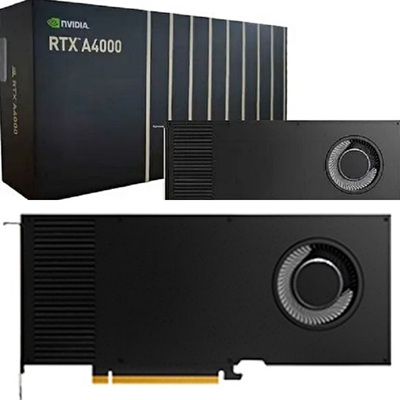 ETH 140W를 채굴하기 위한 GDDR6 NVIDIA RTX A4000 16GB 6144 CUDA