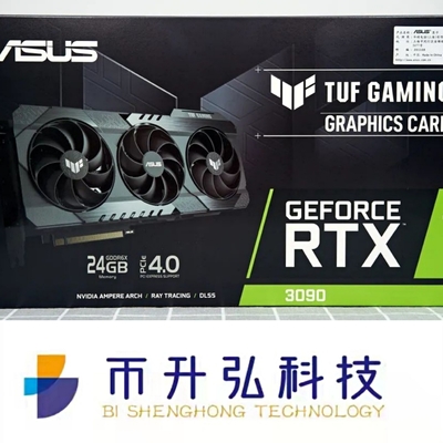 장비 그래픽 카드 아서스 TUF 지포스 RTX 3090을 채굴하는 24GB ETH를 검게하세요