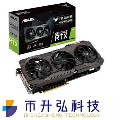 14000MHz 아서스 지포스 RTX 3070 TUF 8GB 256 비트 GDDR6 이더음 가상 머신