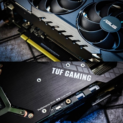 모두 최고인 추운 5888 CUDA 아서스 지포스 TUF RTX 3070TI 8GB 290W 14000MHz