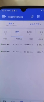6.6Kg를 채굴하는 1510W 간접이 앤트미네르 Z15j 320 Ksol/S ZEC