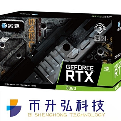 장비 그래픽 카드 지포스 RTX 3080 OC 10GB NVIDIA를 채굴하는 320개 비트