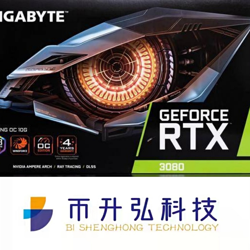 8704 CUDA 마이닝 장비 그래픽 카드 1800MHz 기가바이트 지포스 RTX 3080 게임 OC 10GB